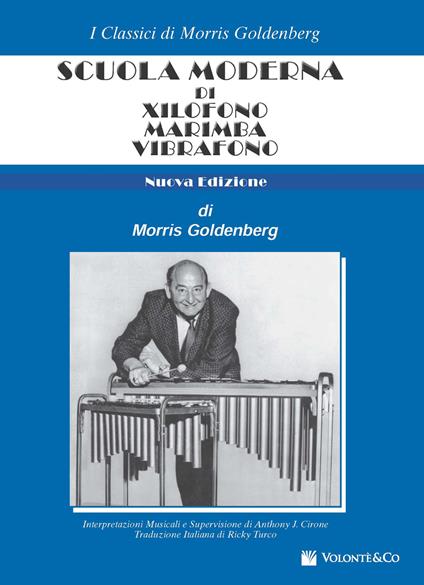 Scuola moderna di xilofono, marimba, vibrafono - Morris Goldenberg - copertina