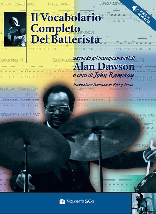 Il vocabolario completo del batterista. Con audio in download - John Ramsay,Alan Dawson - copertina