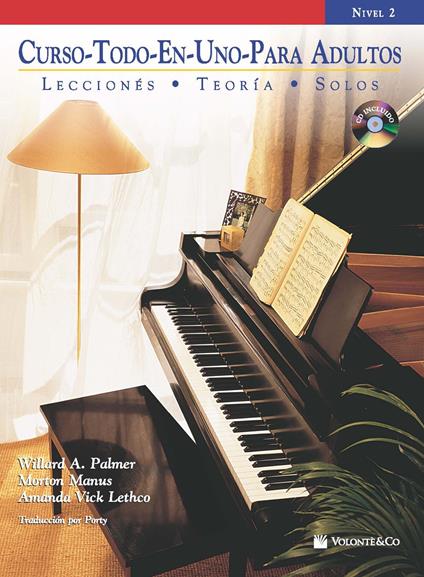 Curso todo-en-uno-para adultos. Con CD-Audio - Willard A. Palmer,Morton Manus,Amanda Vick Lethco - copertina