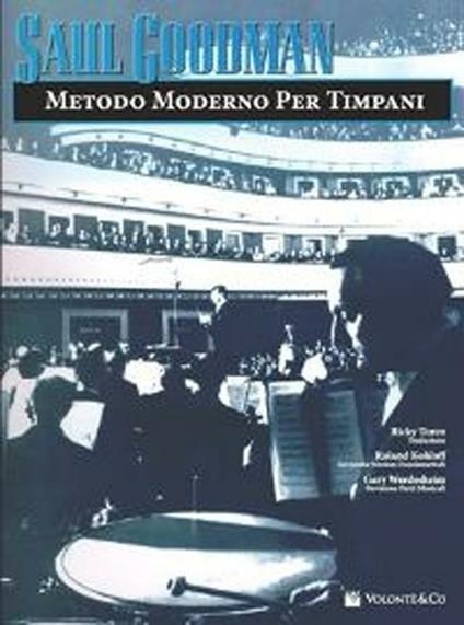 Metodo moderno per timpani - Saul Goodman - copertina