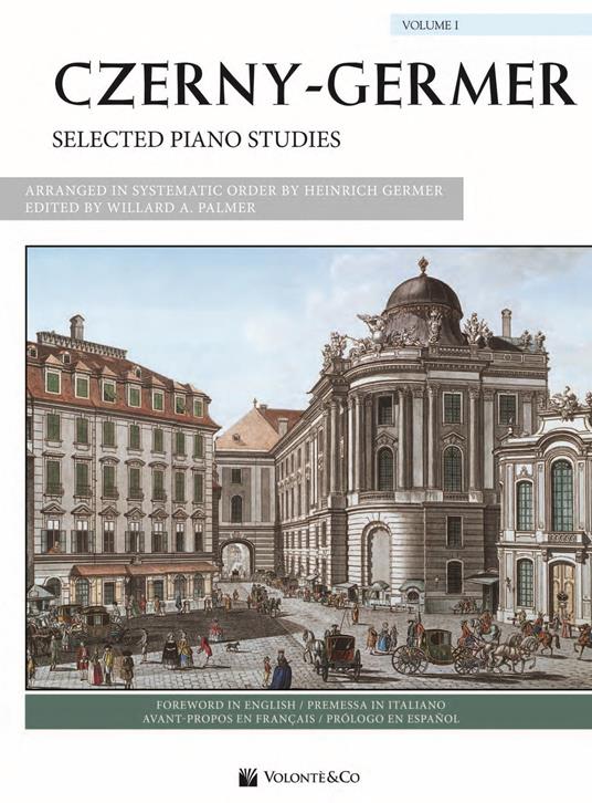 Selected piano studies - Carl Czerny,Heinrich Germer - copertina