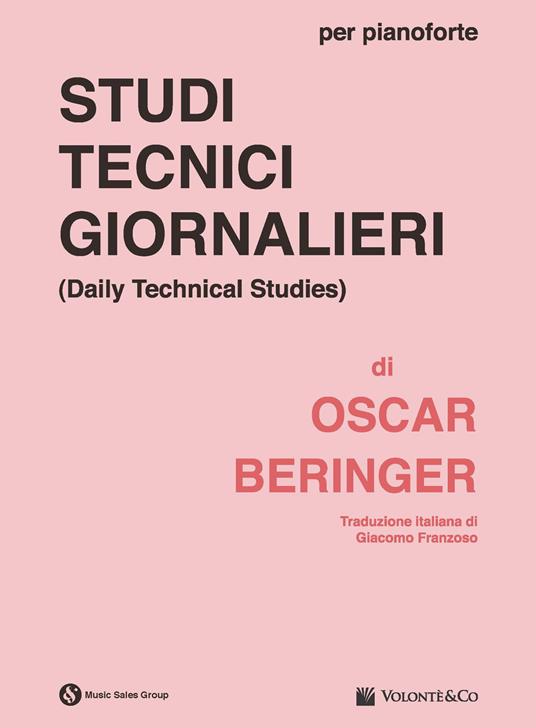  Studi Tecnici Giornalieri -  Oscar Beringer - copertina
