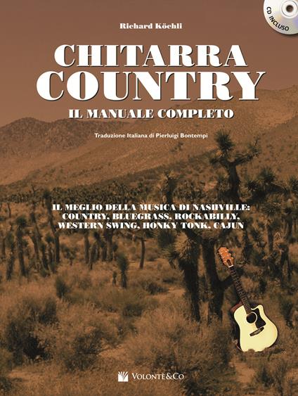 Chitarra country. Il manuale completo. Con CD Audio - Richard Köchli - copertina