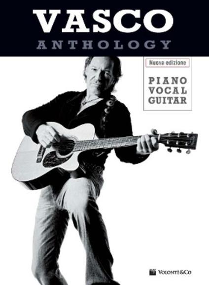  Vasco Anthology Nuova Edizione. Vasco Rossi. Testi con Accordi - copertina