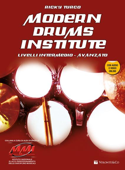 Modern drums institute. Livello intermedio/avanzato. Con DVD - Ricky Turco - copertina