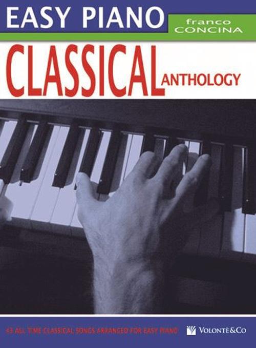 Easy piano classical anthology - Franco Concina - copertina