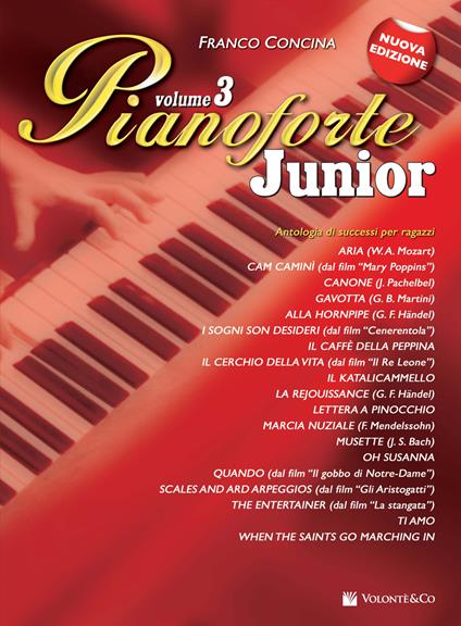 Pianoforte junior. Nuova ediz.. Vol. 3 - Franco Concina - copertina