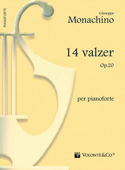 14 valzer op. 20 - Giuseppe Monachino - copertina