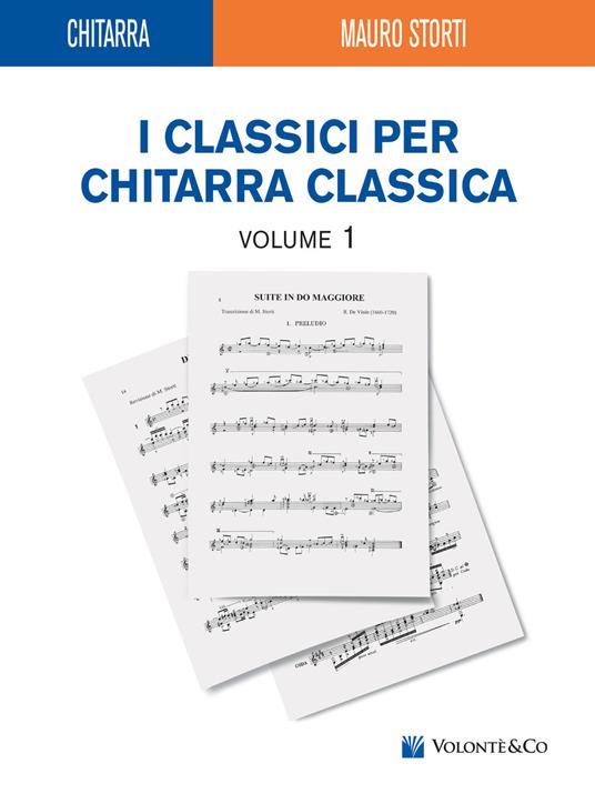 Classici chitarra classica. Vol. 1 - Mauro Storti - copertina