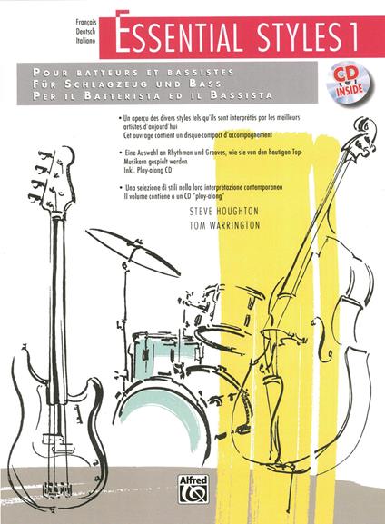 Essential Styles. Con CD Audio. Vol. 1 - Steve Houghton,Tom Warrington - copertina
