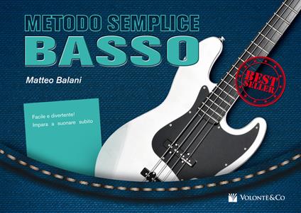 Metodo semplice basso - Matteo Balani - copertina