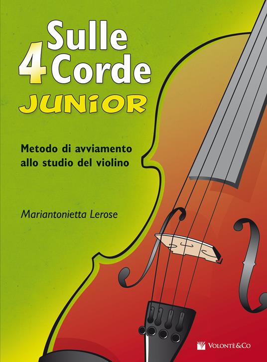  Sulle 4 Corde Junior A Colori - Lerose  - copertina
