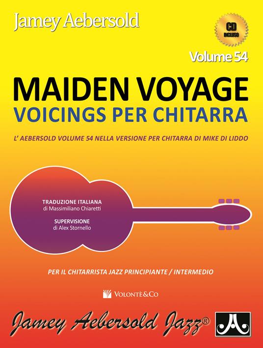 Aebersold. Con CD Audio. Vol. 54: Maiden voyage. - Jamey Aebersold - copertina