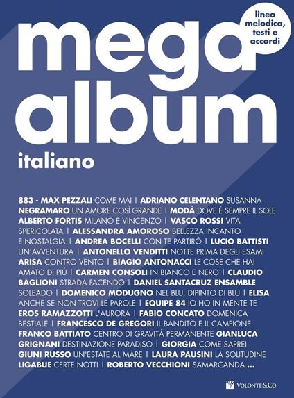 Mega album italiano - copertina