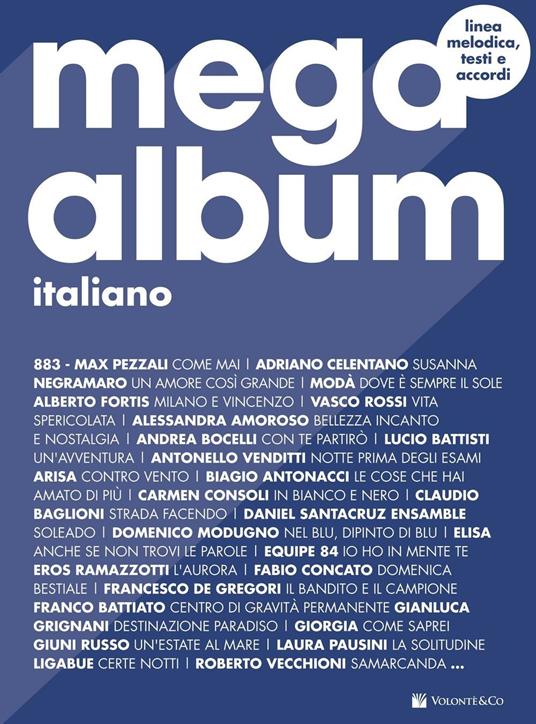 Mega album italiano - copertina