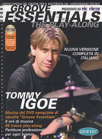  Groove Essentials V.1+cd Ital -  Tommy Igoe - copertina