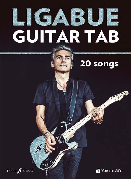 Ligabue guitar. 20 songs - copertina