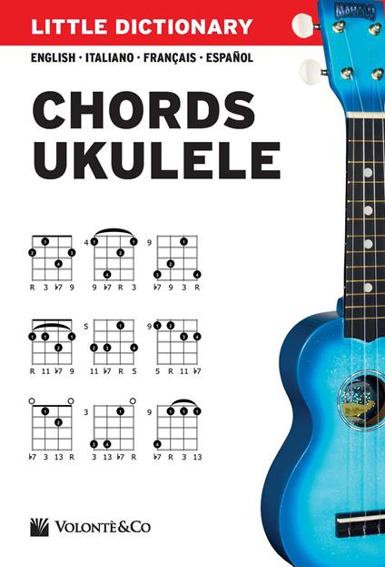 Little dictionary. Chords ukulele. Ediz. italiana, inglese, francese e spagnola - Pierluigi Bontempi - copertina