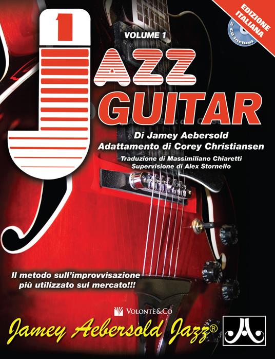 Aebersold. Con 2 CD-Audio. Vol. 1: Jazz guitar. - Jamey Aebersold - copertina