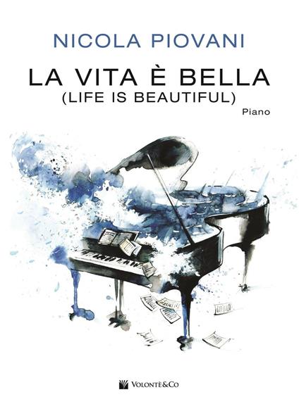 La vita è bella (Life is beautiful). Guitar solo & duo - Nicola Piovani - copertina