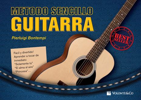 Metodo sencillo guitarra - Pierluigi Bontempi - copertina