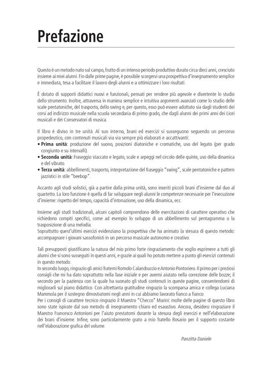 Saxofono. Manuale completo. Con File audio per il download - Davide Panzitta - 2