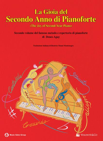 La gioia del secondo anno di pianoforte - Denes Agay - copertina