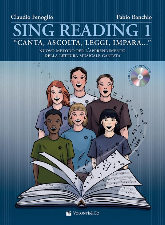 Sing reading. Con audio in download. Con CD-Audio. Vol. 1 - Claudio Fenoglio,Fabio Banchio - copertina