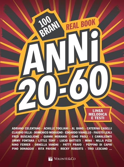 Anni 20-60. Real book. 100 brani - copertina