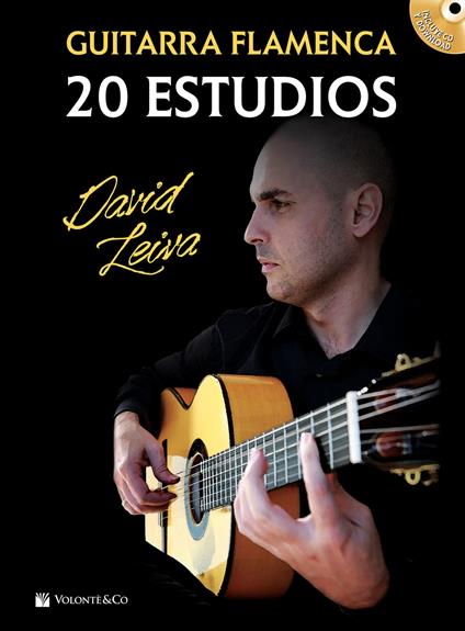 Guitarra flamenca. 20 estudios. Spartito. Con CD-Audio - David Leiva - copertina