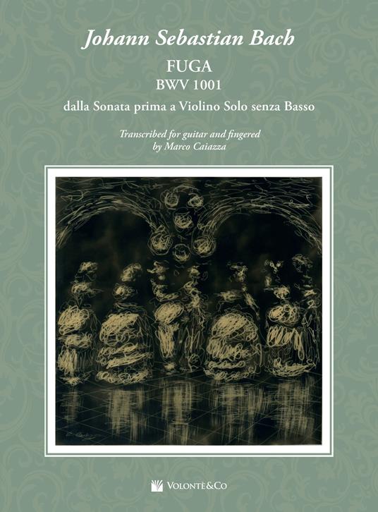 Fuga BWV 1001 sonata prima - Johann Sebastian Bach - copertina