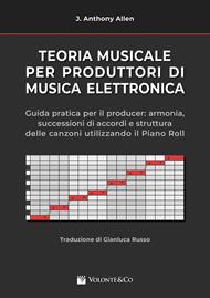 Teoria musicale per produttori di musica elettronica. Guida pratica per il producer: armonia, successioni di accordi e struttura delle canzoni utilizzando il piano roll.