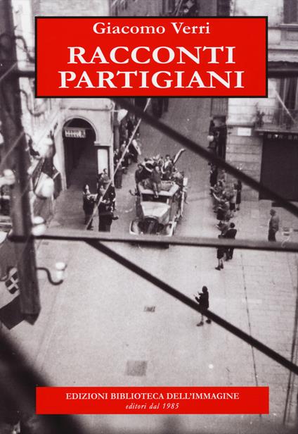 Racconti partigiani - Giacomo Verri - copertina