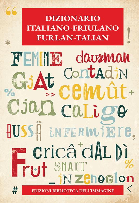 Dizionario italiano-friulano - copertina
