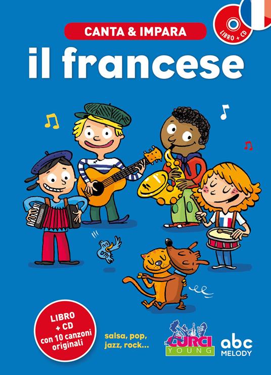 Canta e impara il francese! Con CD Audio - Stephane Husar - copertina