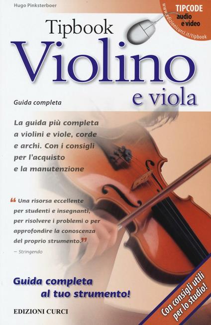 Tipbook violino e viola. Guida completa - Hugo Pinksterboer - copertina
