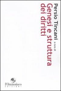 Genesi e struttura dei diritti - copertina