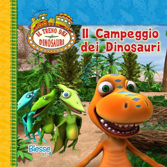 Il campeggio dei dinosauri - copertina