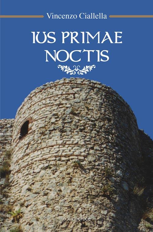Ius primae noctis - Vincenzo Ciallella - copertina