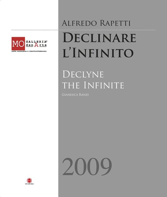 Alfredo Rapetti. Declinare l'infinito - copertina