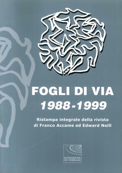 Fogli di via (1988-1999) - copertina