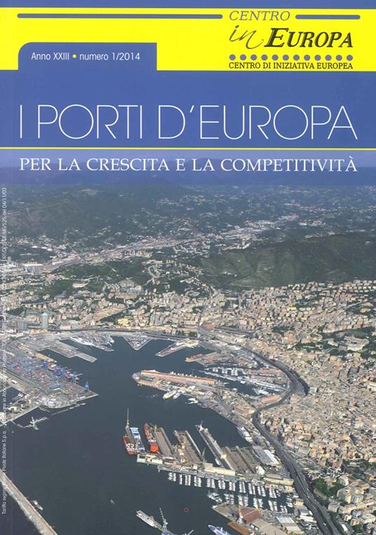 Porti d'Europa (2014). Vol. 1 - copertina
