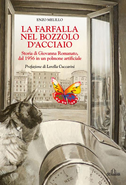 La farfalla nel bozzolo d'acciaio - Enzo Melillo - copertina