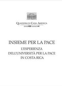 Insieme per la pace. Settembre 2015 - copertina