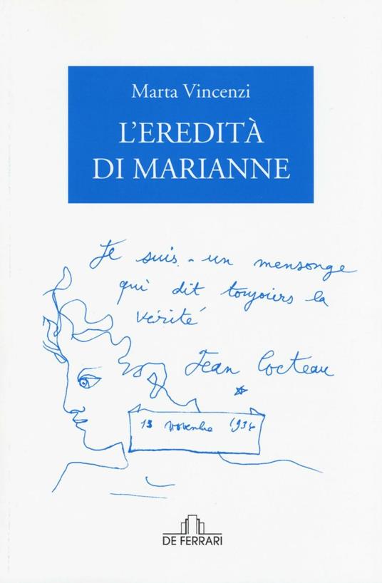 L' eredità di Marianna - Marta Vincenzi - copertina