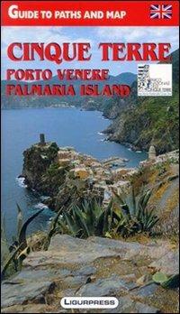 Cinque Terre. Porto Venere. Isola Palmaria. Guida e carta dei sentieri. Ediz. inglese - Mauro Mariotti - copertina