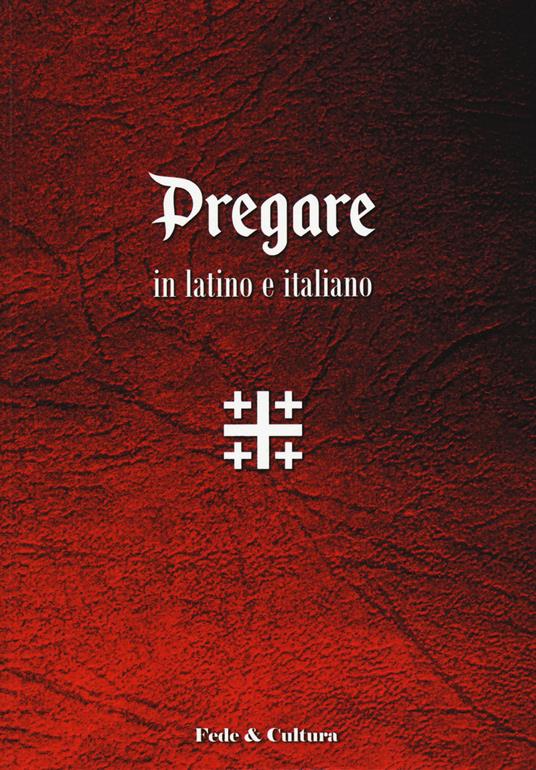Pregare in latino e italiano - copertina