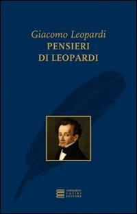 Pensieri di Leopardi - Giacomo Leopardi - copertina
