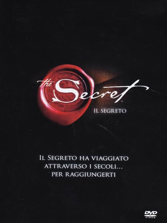 The secret. DVD - Rhonda Byrne - copertina