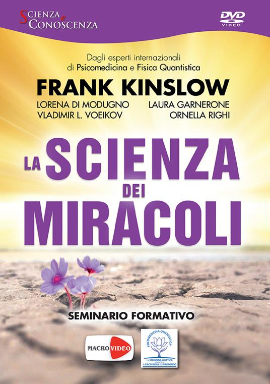 La scienza dei miracoli. DVD - Frank Kinslow - copertina